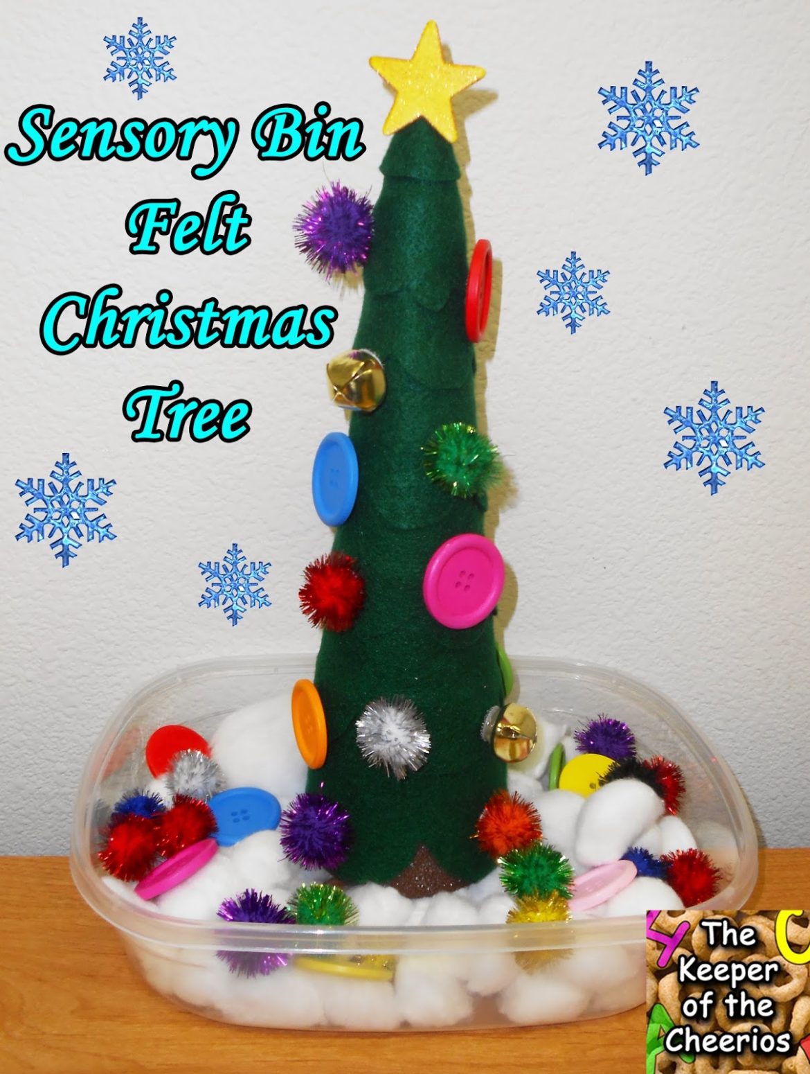 Cardboard Cone Christmas Elf - The Keeper of the Cheerios