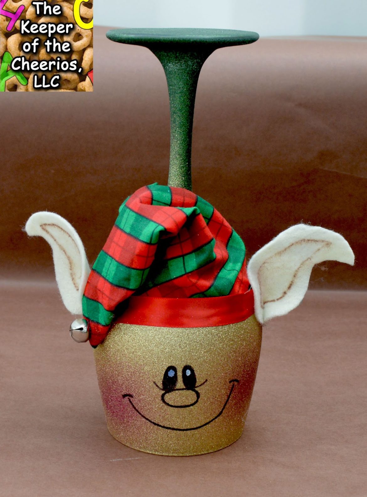 Christmas Wine Glasses New Expanded Line - The Keeper of the Cheerios