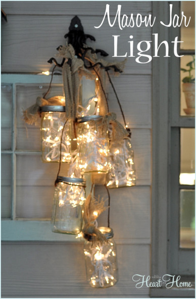 DIY Mason Jar Light