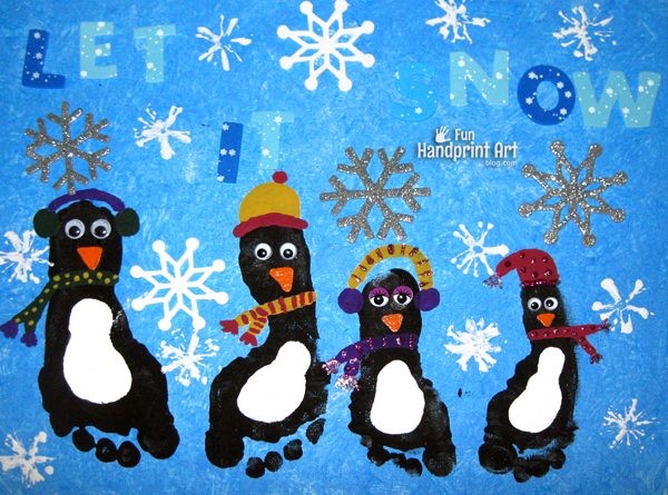 winter-canvas-art-footprint-penguins