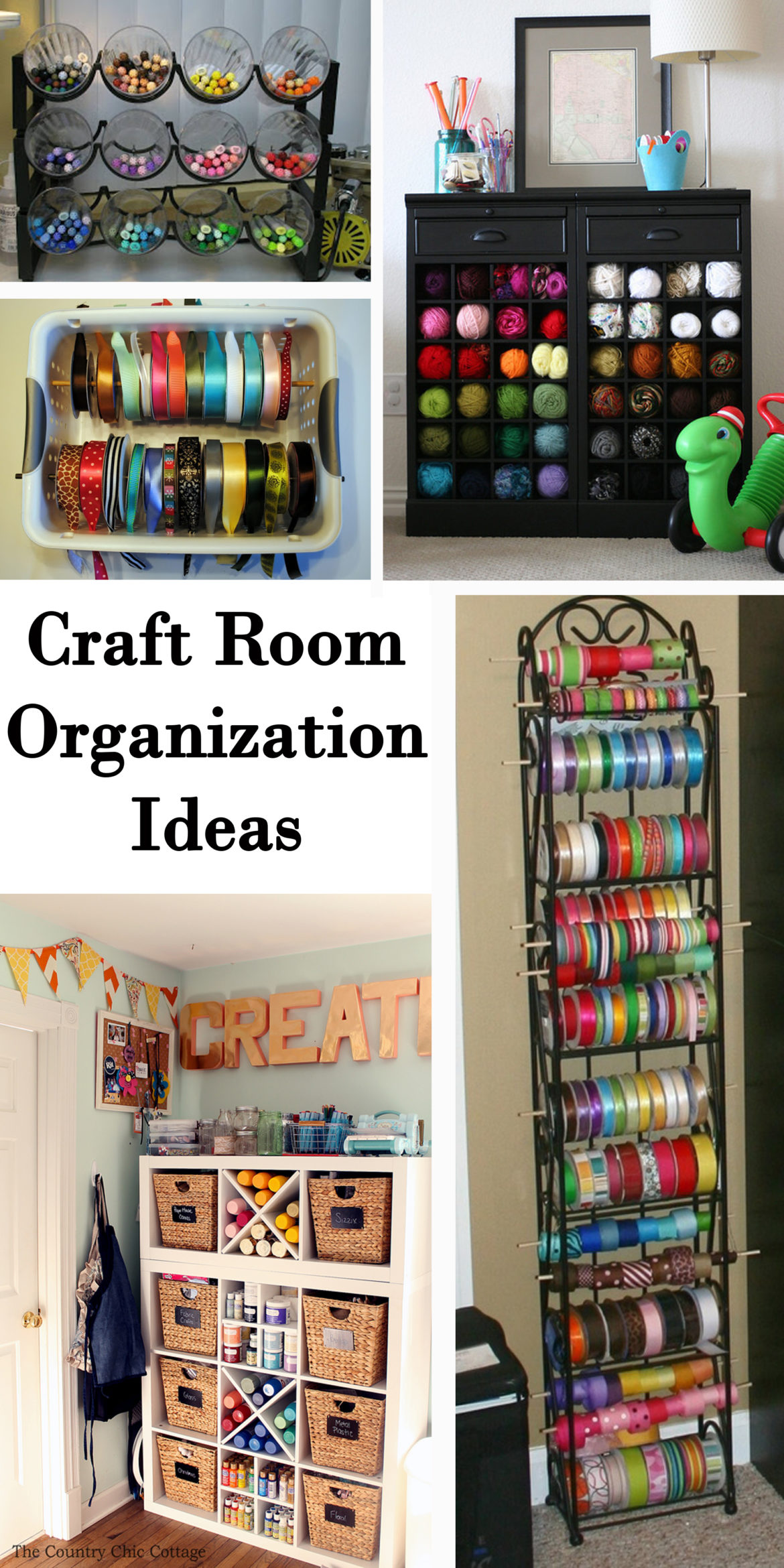 Craft Room Organization Ideas & Storage Tips - Wonder Forest