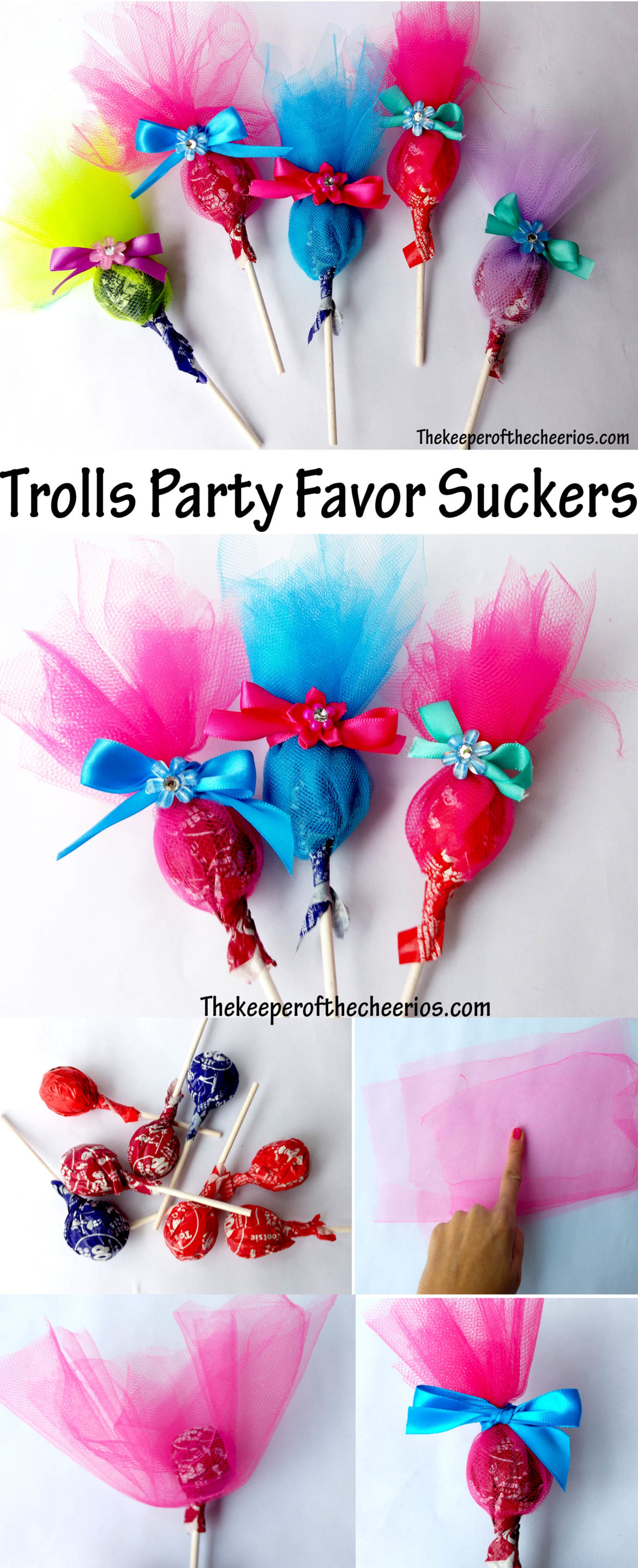 Trolls Party Favor Suckers