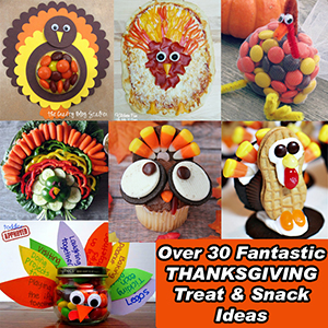 FANTASTIC THANKSGIVING TREAT AND SNACK IDEAS SM