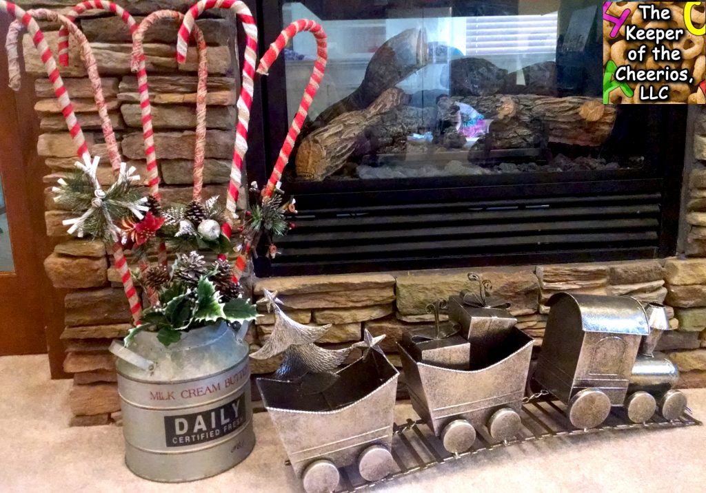 Burlap Wrapped Dollar Store Candy Canes The Keeper of the Cheerios