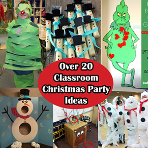 Over 20 Classroom Christmas Party Ideas sq sm