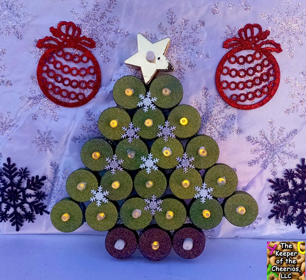 Tea Light Christmas Tree The Keeper of the Cheerios