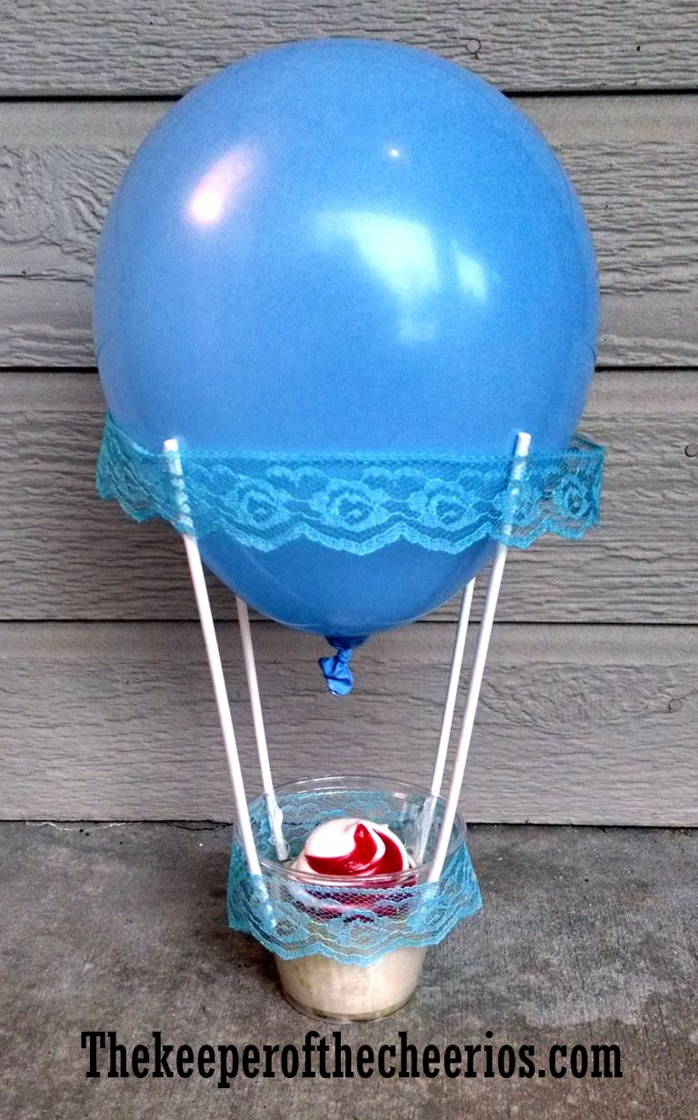 HOT AIR BALLOON CUPCAKE FAVOR CUPS The Keeper of the