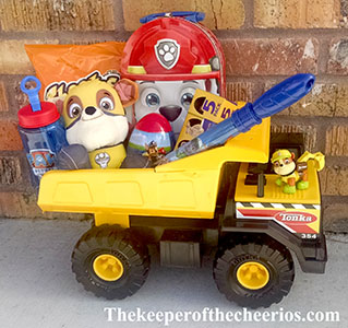 Paw Patrol Easter Basket idea sn