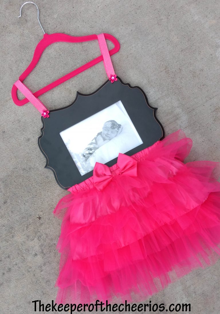 Tutu Picture Frame The Keeper of the Cheerios