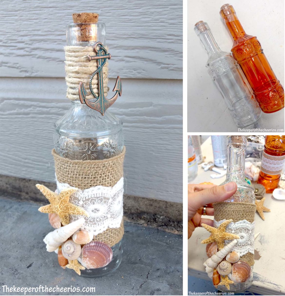 Dollar Store Ocean Wonders Bottle The Keeper of the Cheerios