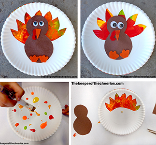 spinning turkey craft smm