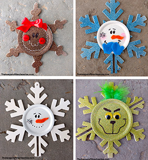 Snowflake ornaments sq smm