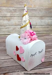 Unicorn valentines day mailbox Unicorn Valentines Day Mailbox - The Keeper of the Cheerios