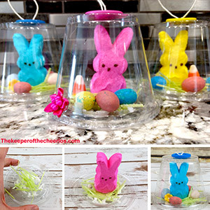 Easter Peep Snowglobe treat sm