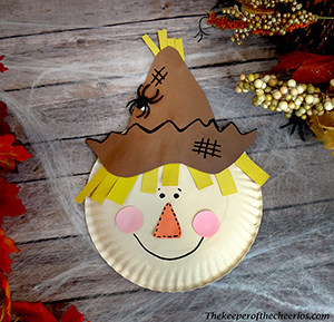 paper plate scarecrow smm