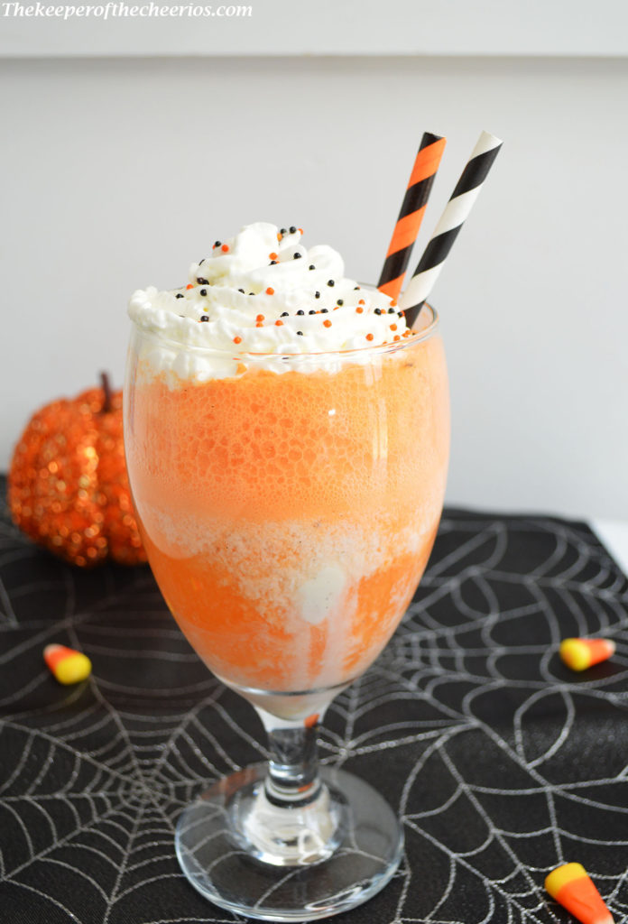 Candy Corn Floats The Keeper of the Cheerios