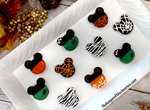 Halloween and Fall Mickey Cookies smm