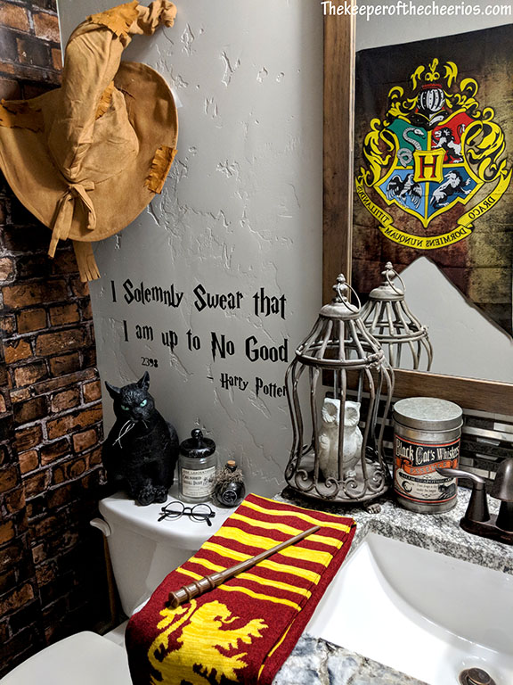 Harry Potter Bathroom - The Keeper of the Cheerios