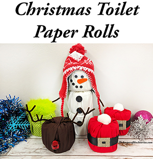 Christmas toilet paper rolls sm