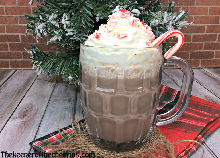 Spiked Peppermint Mocha Hot Cocoa The Keeper of the Cheerios