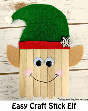 craft stick elf smm