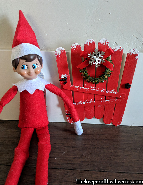 Cardboard Cone Christmas Elf - The Keeper of the Cheerios