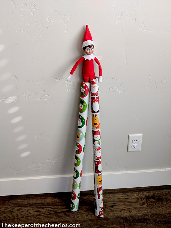 Elf on the Shelf Ideas - The Keeper of the Cheerios