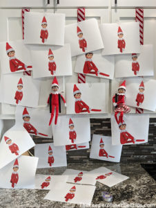 Elf on the Shelf Ideas - The Keeper of the Cheerios