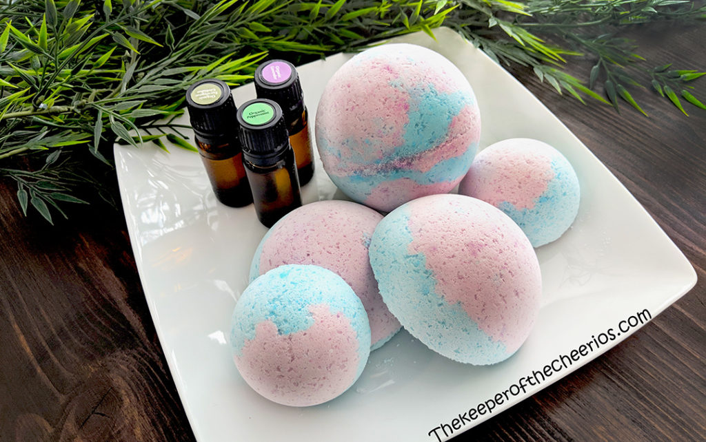 Lavender Decongestant Bath Bombs and Shower melts The Keeper of the