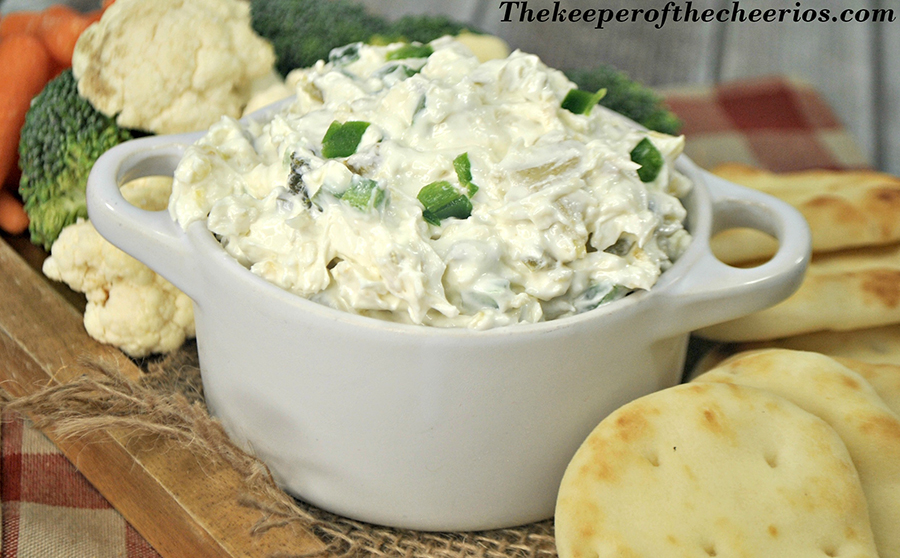Artichoke Jalapeno dip The Keeper of the Cheerios
