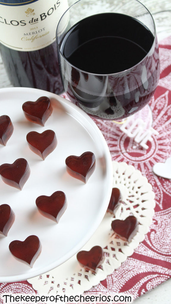 Red Wine Gummy Hearts The Keeper of the Cheerios