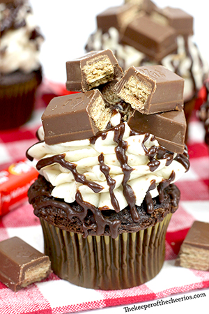 kit kat cupcake smm