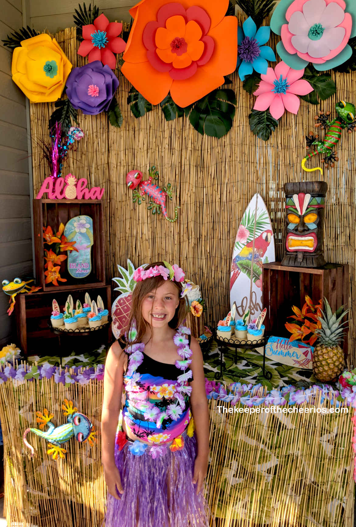 Hawaiian Luau Party The Keeper Of The Cheerios