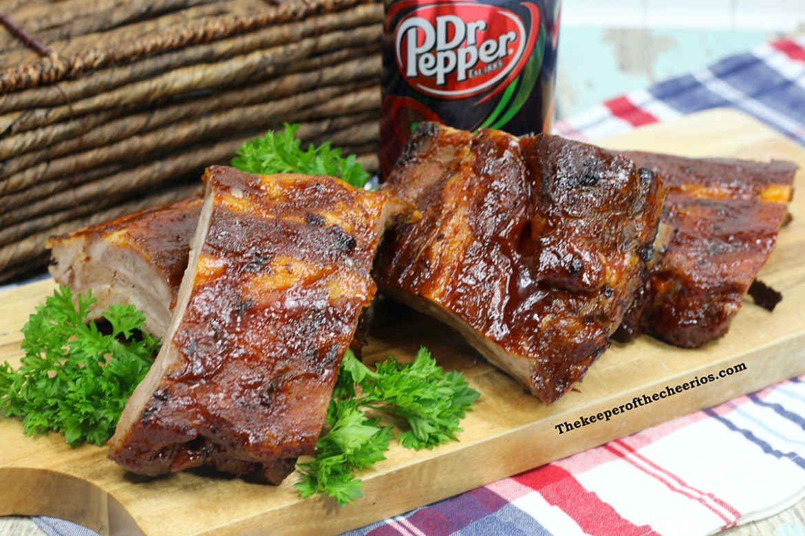 Cherry Dr. Pepper BBQ Ribs The Keeper of the Cheerios