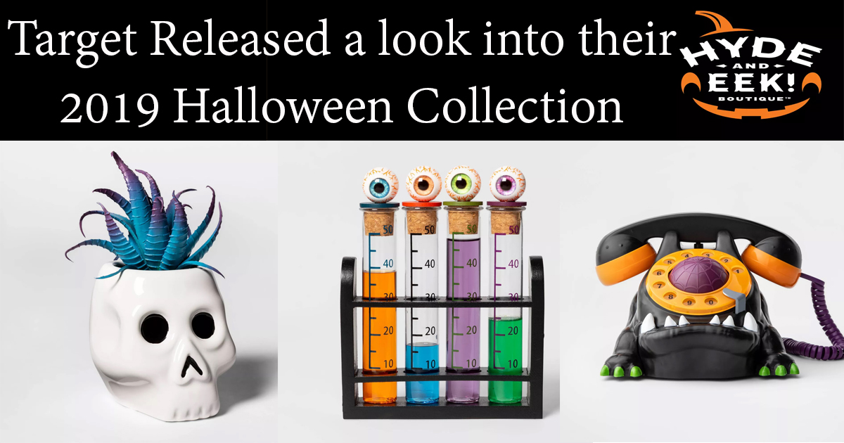  Target  Released a look into their 2019  Halloween 
