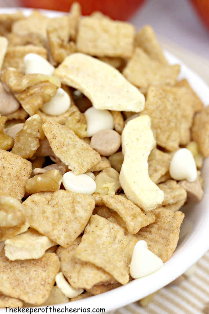 Apple Pie Trail Mix - The Keeper of the Cheerios