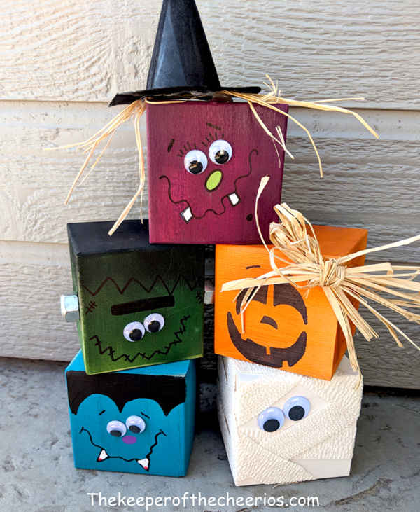 Halloween Craft Blocks The Keeper of the Cheerios