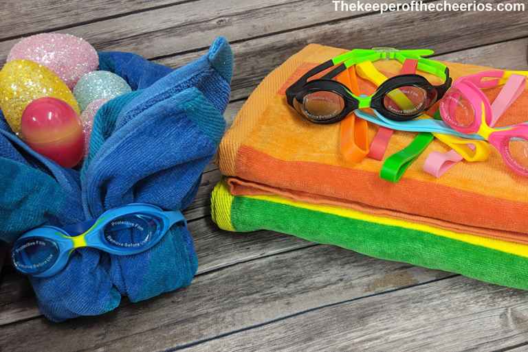 Towel Easter Bunny Basket The Keeper of the Cheerios