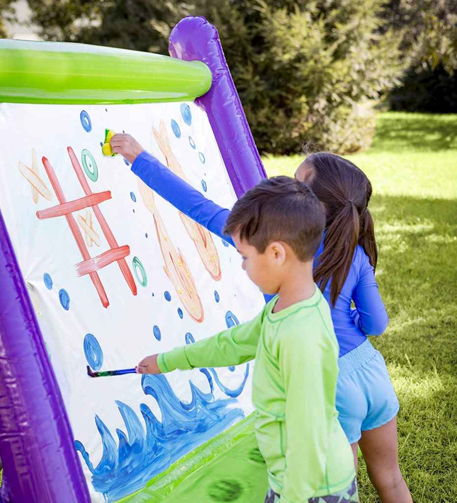 Giant Inflatable Art Easel The Keeper of the Cheerios