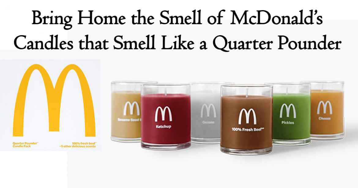 You Can Now Bring the Smell of McDonald's to Your Home With Their New