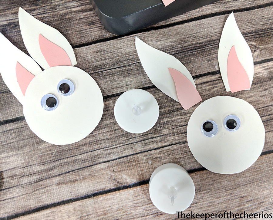 Easter Tea Light Craft - The Keeper of the Cheerios