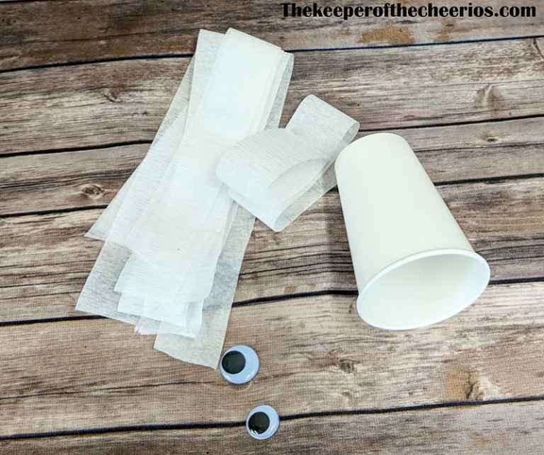 Paper Cup Ghost - The Keeper of the Cheerios