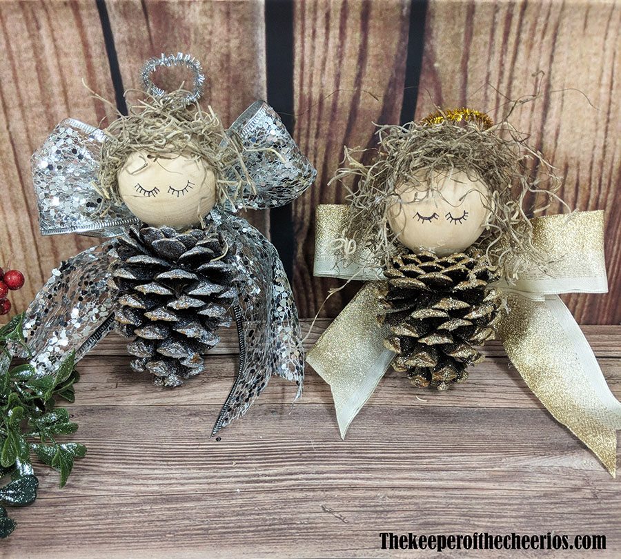 How to Make Angel Pins and Angel Ornaments - Crafts a la mode