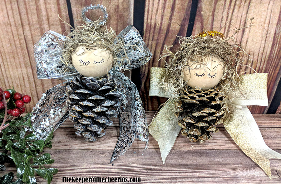 Pinecone-Angel-Ornaments-9