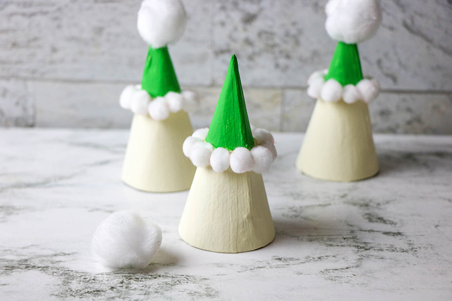 Cardboard Cone Christmas Elf - The Keeper of the Cheerios