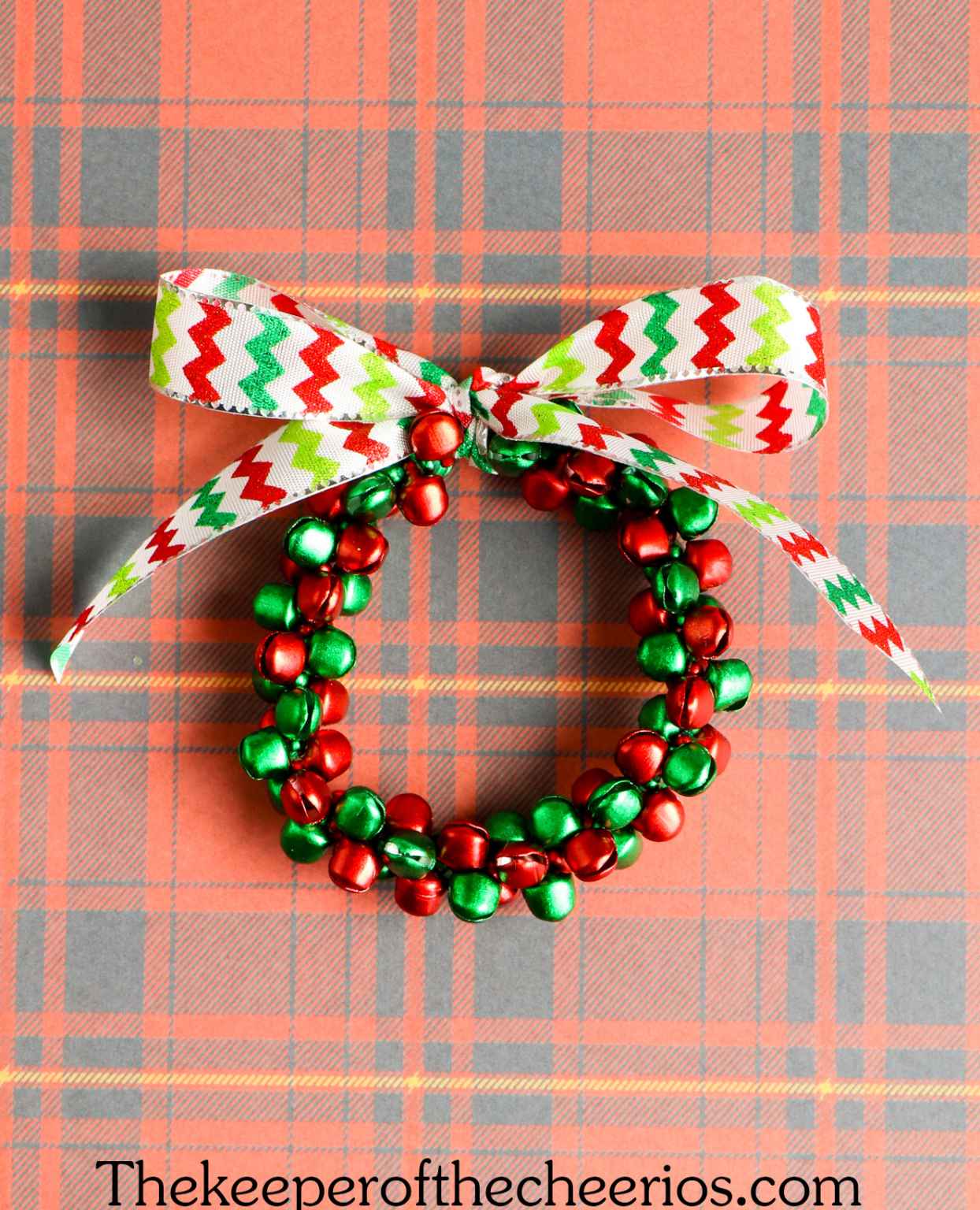 Jingle Bell Wreath Christmas Ornament The Keeper of the Cheerios