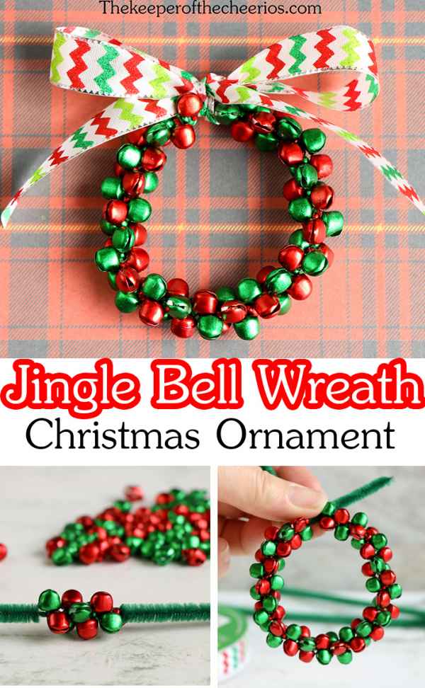 Jingle Bell Wreath Christmas Ornament The Keeper of the Cheerios