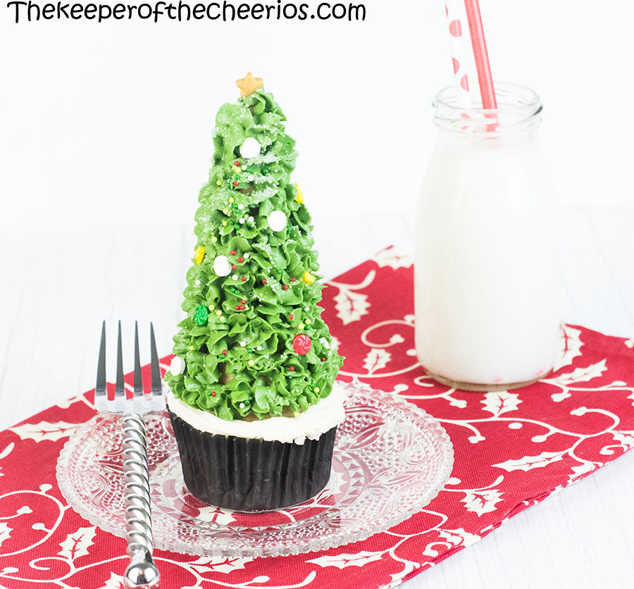 christmas-tree-cone-cupcakes-4