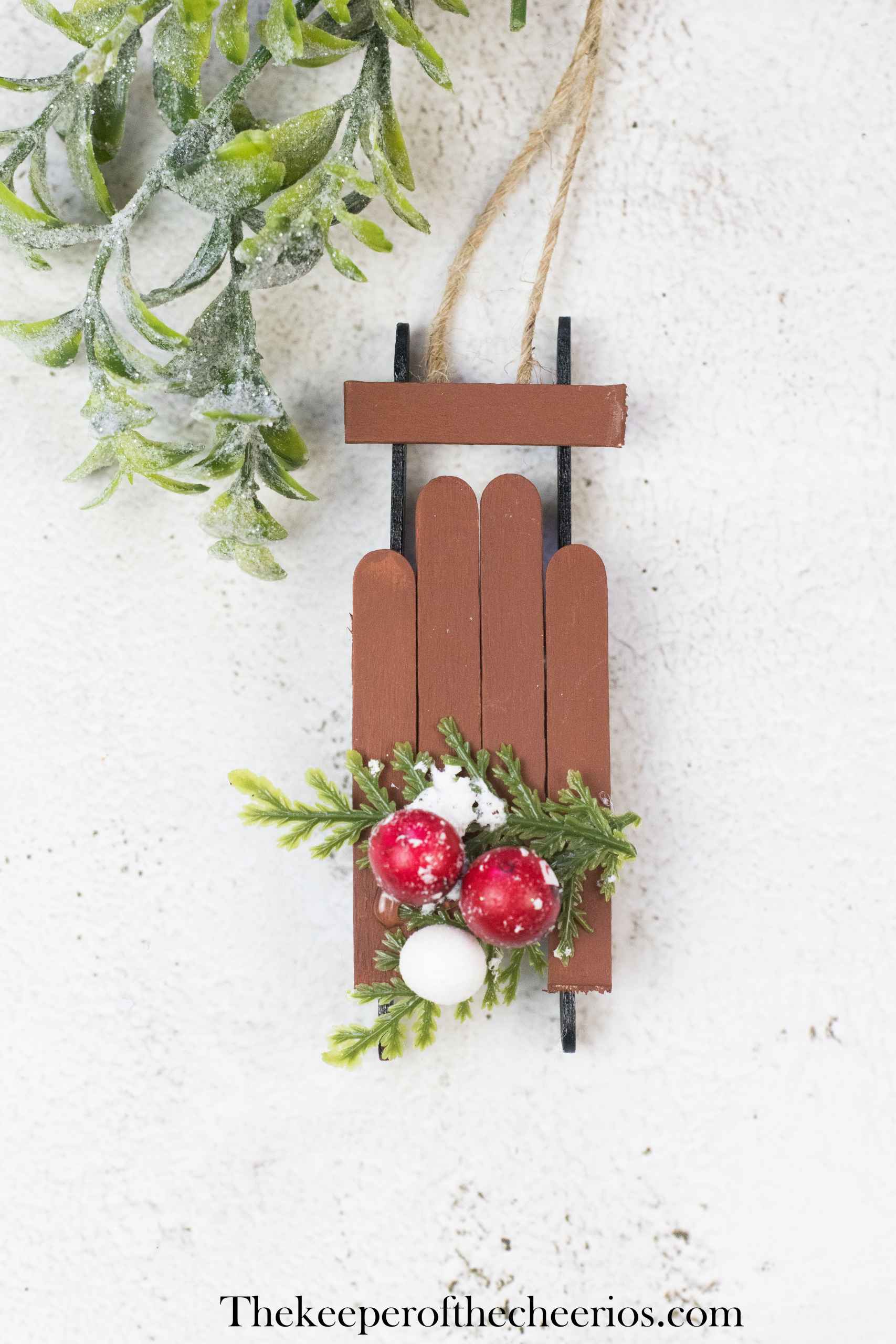 craft-stick-wood-sled-ornament-8
