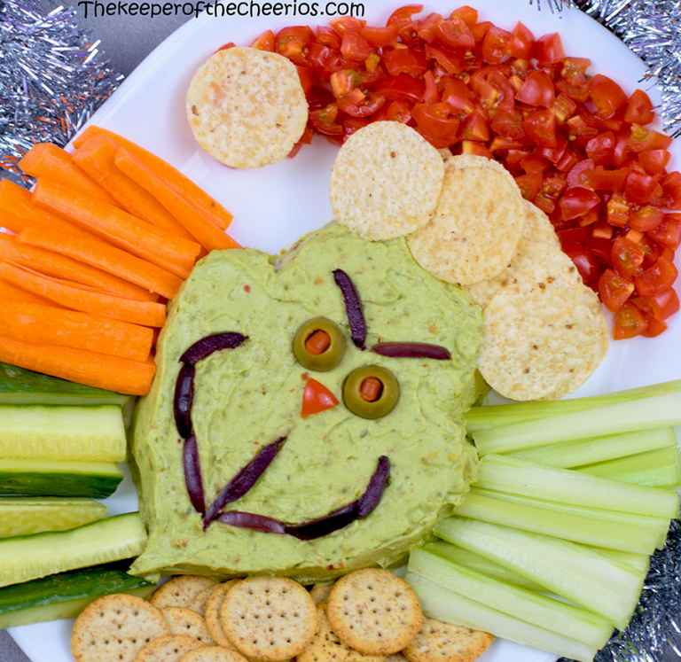 Grinch Guacamole Dip The Keeper of the Cheerios
